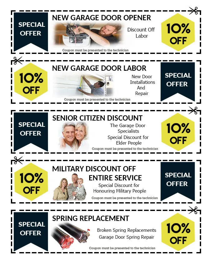 Garage Door & Opener Repairs Philadelphia, PA 215-589-6613 - coupons